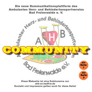 Zur AHB-Community-Plattform